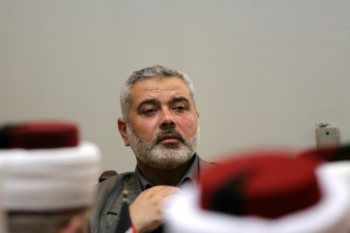 Ismail Layyah Hamas sticking to ceasefire conditions, including Israeli pull out of Gaza
