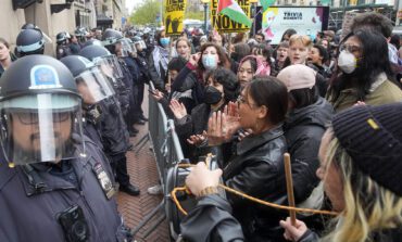 More than 100 arrested in pro-Palestine protest on Columbia University's campus