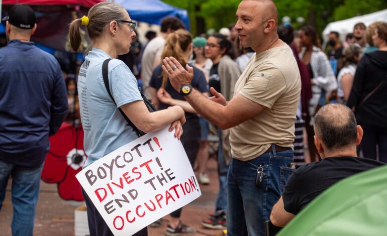 Tensions rise between University of Michigan officials and pro-Palestinian student activists