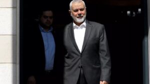 Hamas's political bureau chief Ismail Haniyeh