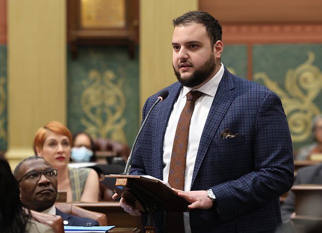 Michigan State Representative Alabas Farhat seeks re-election in the Democratic primary on August 6 for District 3, which includes Dearborn and part of Detroit