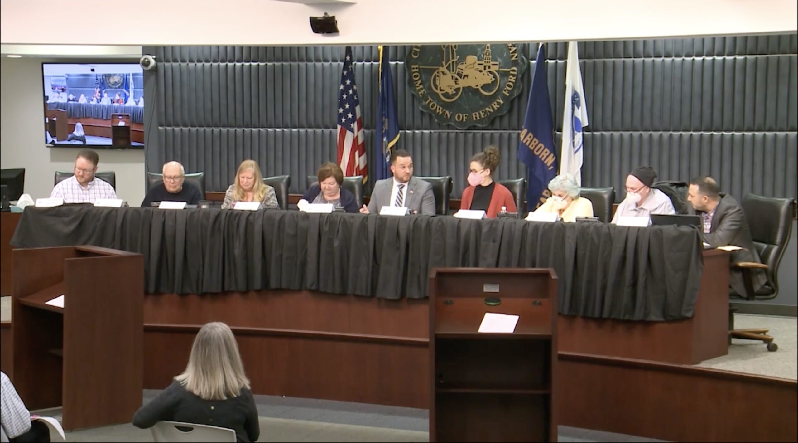 Charter Commission meeting on April 7, 2022 – Videograb