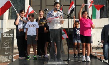 On the eve of the primary elections: A protest in Dearborn against Israeli attacks in the Middle East