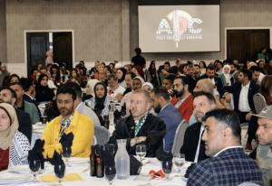 Macklemore at the ADC conference in Dearborn, Michigan on Saturday, September 14.