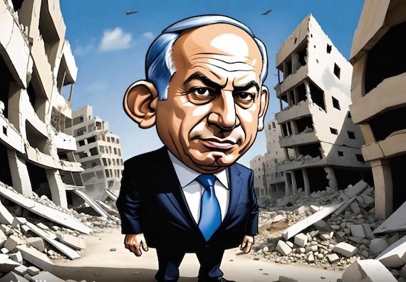 Netanyahu, Butcher of Gaza