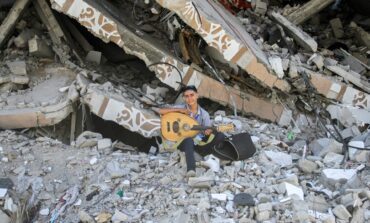 Gazan teen musician sings for children who endure the daily horrors of war