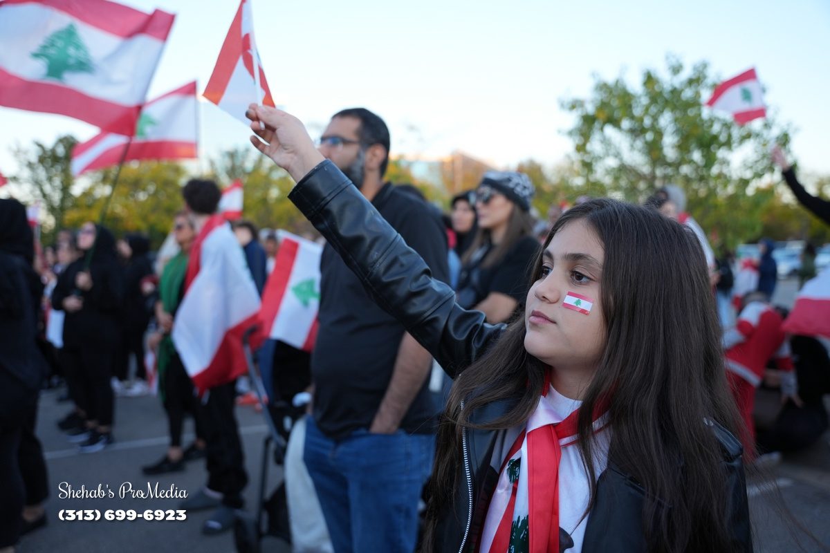 Dearborn rally against Israeli aggression on Lebanon