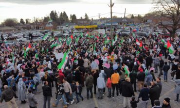 Local Syrians celebrate the fall of the Assad regime, hoping for a better future with mixed feelings