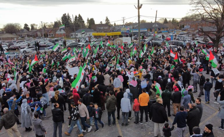 Local Syrians celebrate the fall of the Assad regime, hoping for a better future with mixed feelings