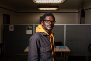 Serigne Lo, originally from Senegal, is hoping to become a nurse practitioner.
