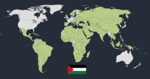 The State of Palestine is recognised as a sovereign nation by 147 countries, representing 75 percent of UN members.