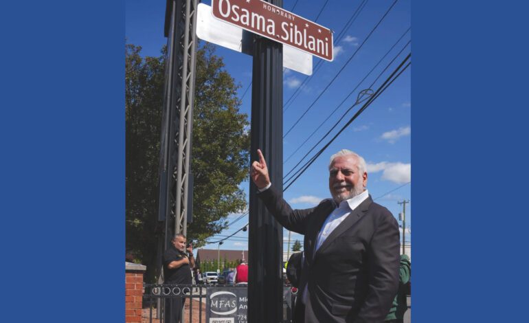 Wayne County names Warren Avenue in the heart of Dearborn after Osama Siblani, honoring his journalistic and political legacy