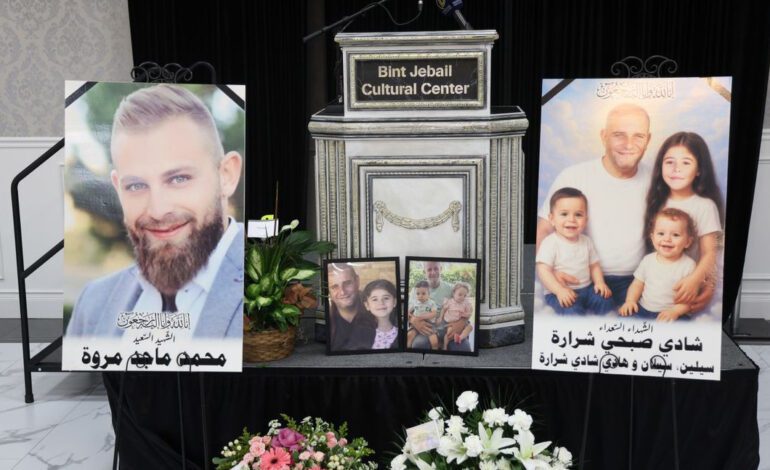 Local community grieves father and three children killed by Israeli strike in Bint Jebail, Lebanon