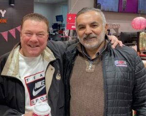 Jawad with Macomb County Sheriff Peter Lucido. – File photo