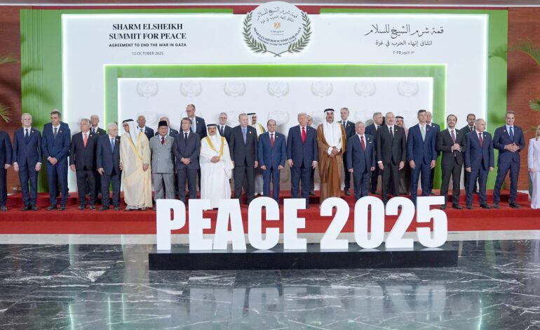 Sharm el-Sheikh summit hails Gaza truce, but “Phase Two” threatens fragile peace