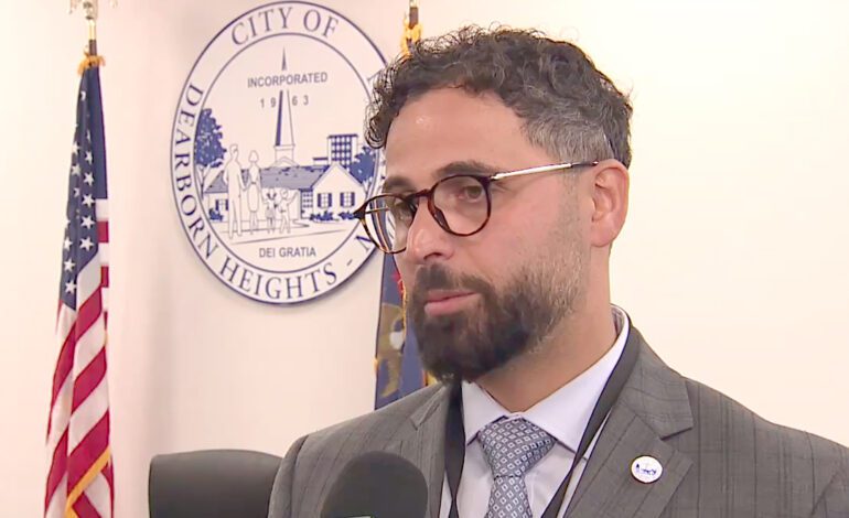 Mayor Mo Baydoun unveils transformation plan to modernize Dearborn Heights government