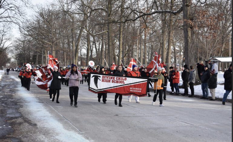Dearborn community celebrates Divine Child’s state championship win