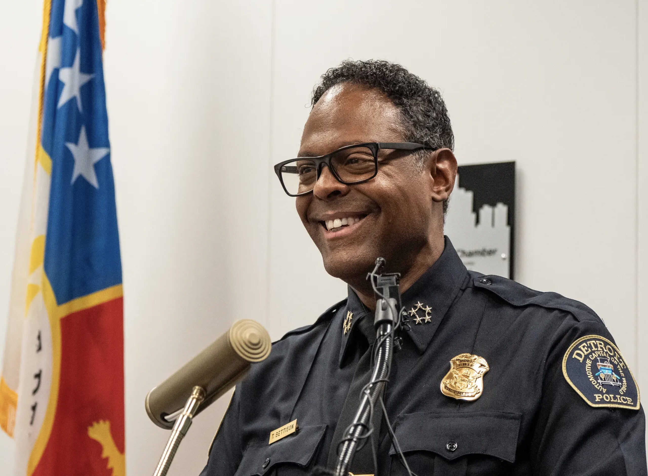 Detroit Police Chief Todd Bettison.