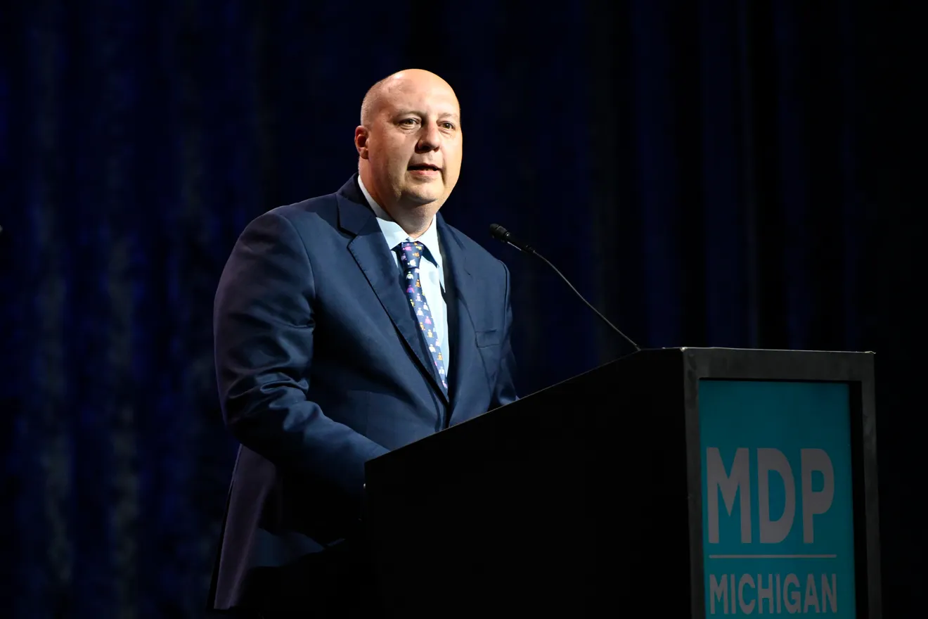 Michigan Democratic Chairman Curtis Hertel - File photo