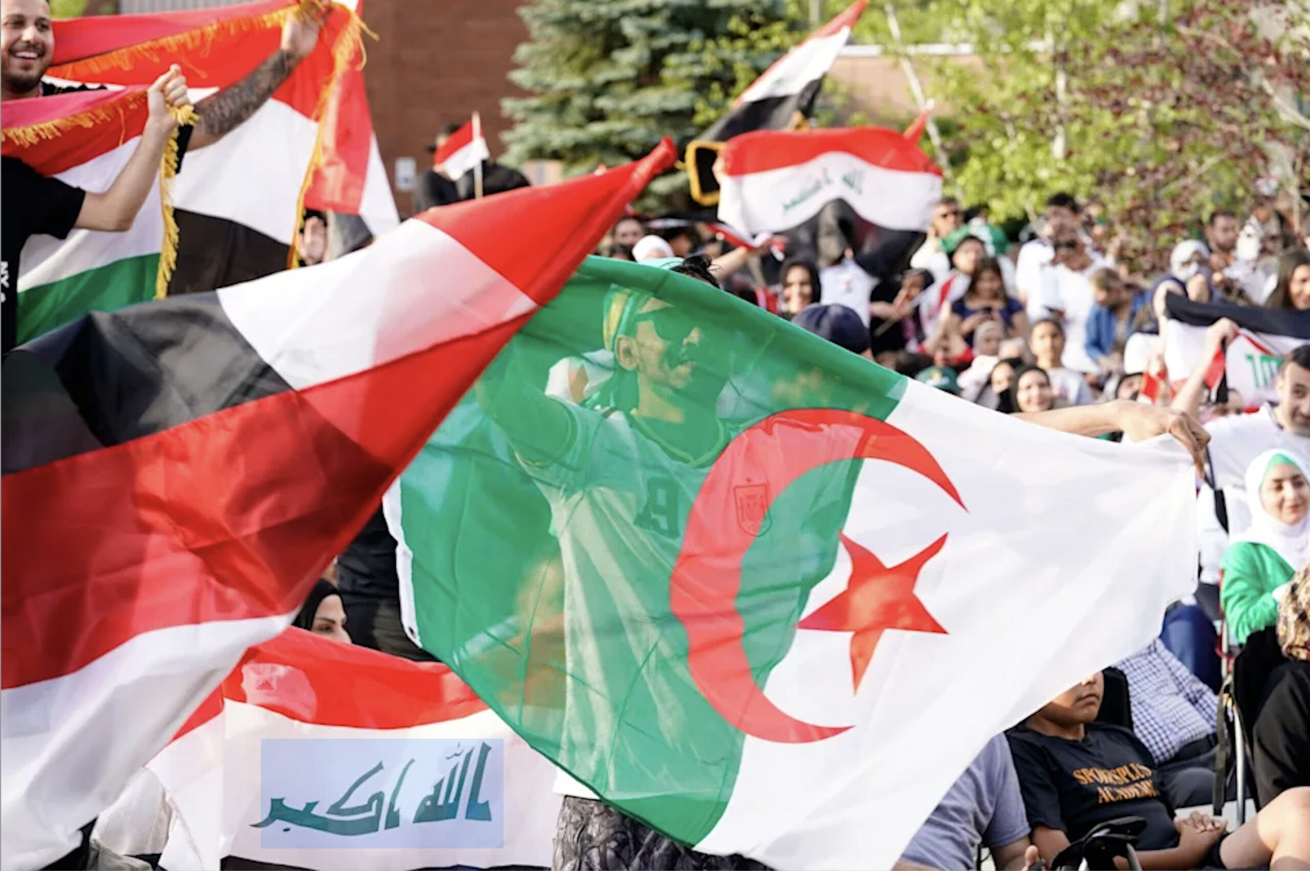 Dearborn draws hundreds of fans with outdoor World Cup watch parties. – Video grab