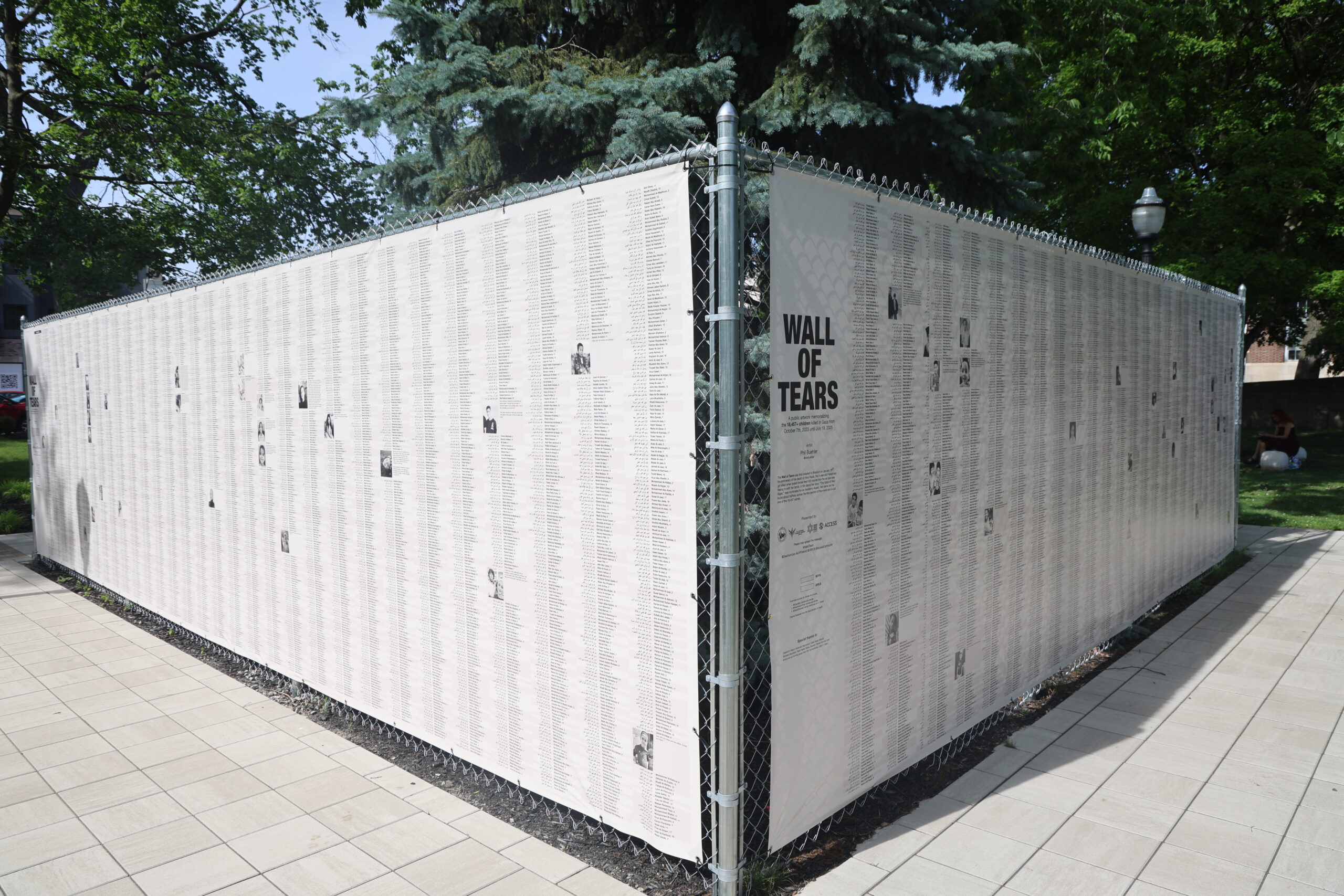 Phil Buehler’s ‘Wall of Tears’ Exhibition Opens at Dearborn PEACE Park