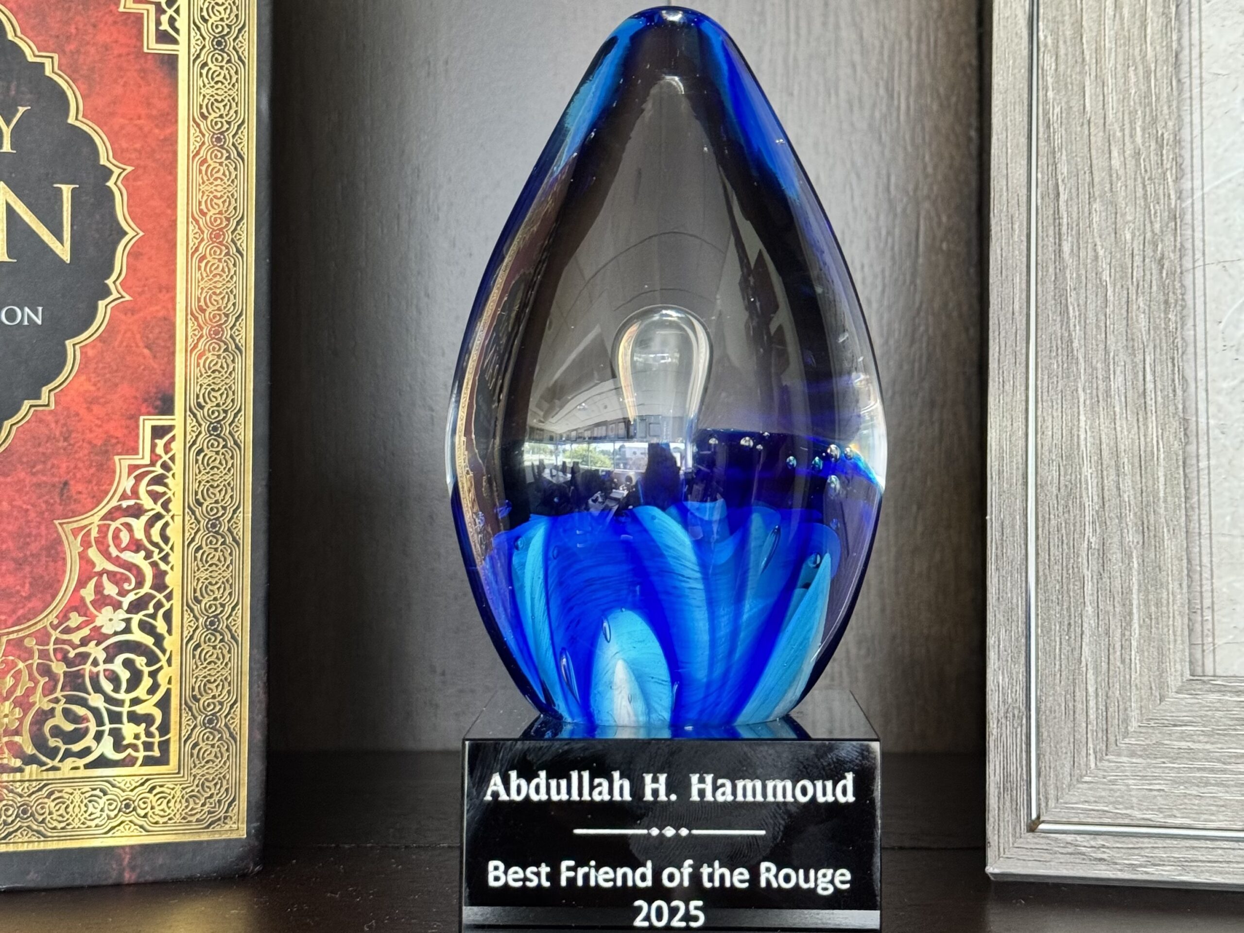 Hammoud Receives Best Friend of the Rouge Award