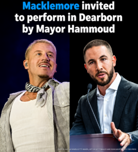 Dearborn Mayor Abdullah Hammoud: “We stand with you and for a free Palestine. Let’s make it happen.”