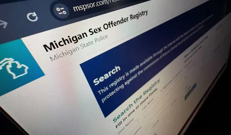Michigan removes more than 20,000 people from Sex Offender Registry